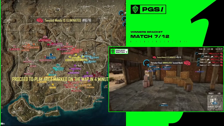 초반부터 교전을 이어나간 페트리코 로드와 트위스티드 마인즈