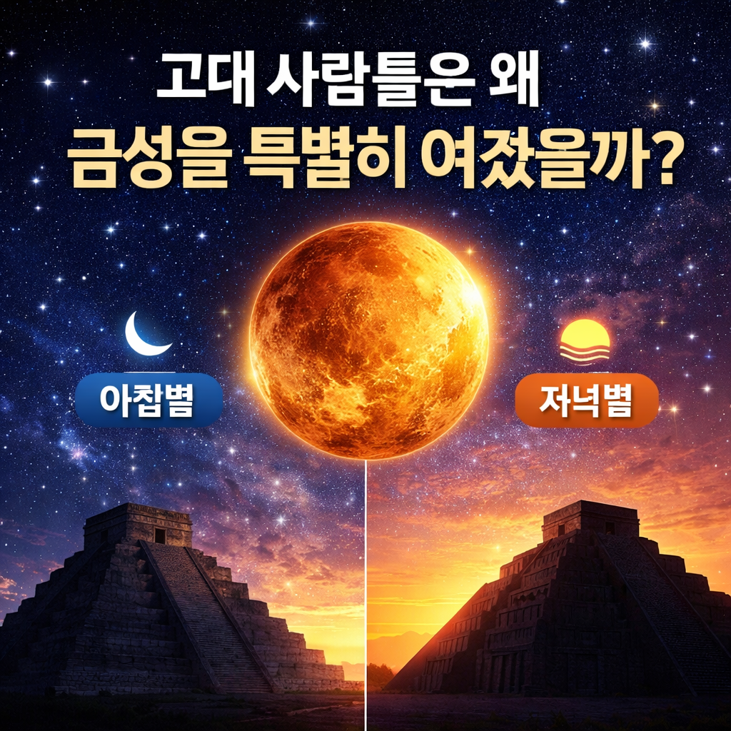 고대 사람들은 왜 금성을 특별한 별로 여겼을까 아침별&middot;저녁별로 나타나는 금성의 비밀