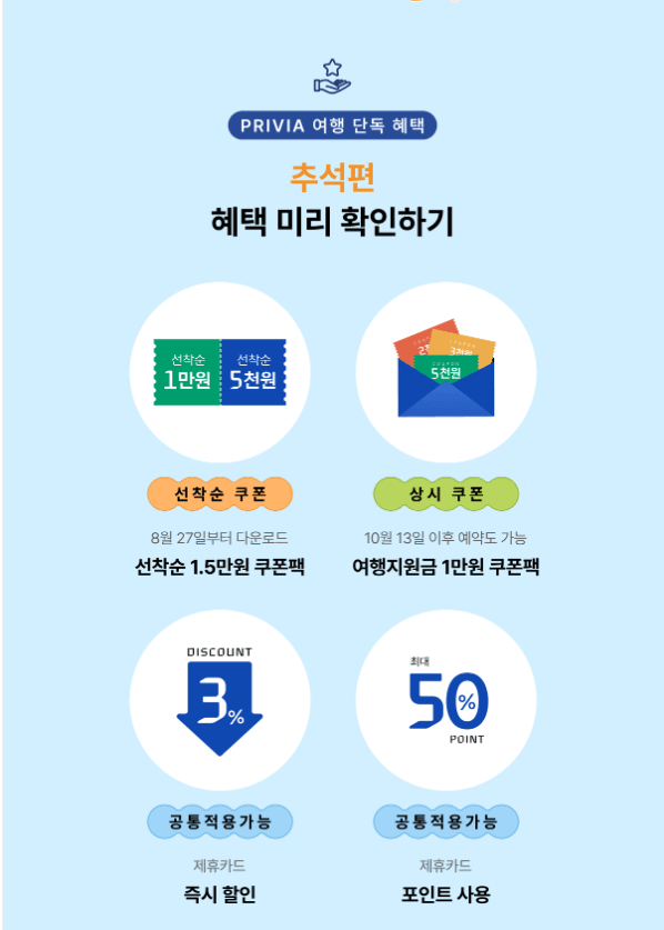 2024대한민국 숙박페스타 (추석편) 숙박할인 사전인증하고 중복할인 반값 여행