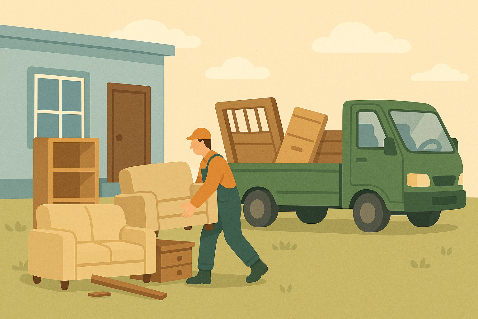 폐가구 무료수거 지자체