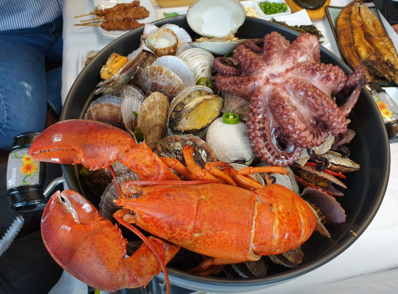 꽃지 해수욕장 맛집 "대양횟집" 음식 사진