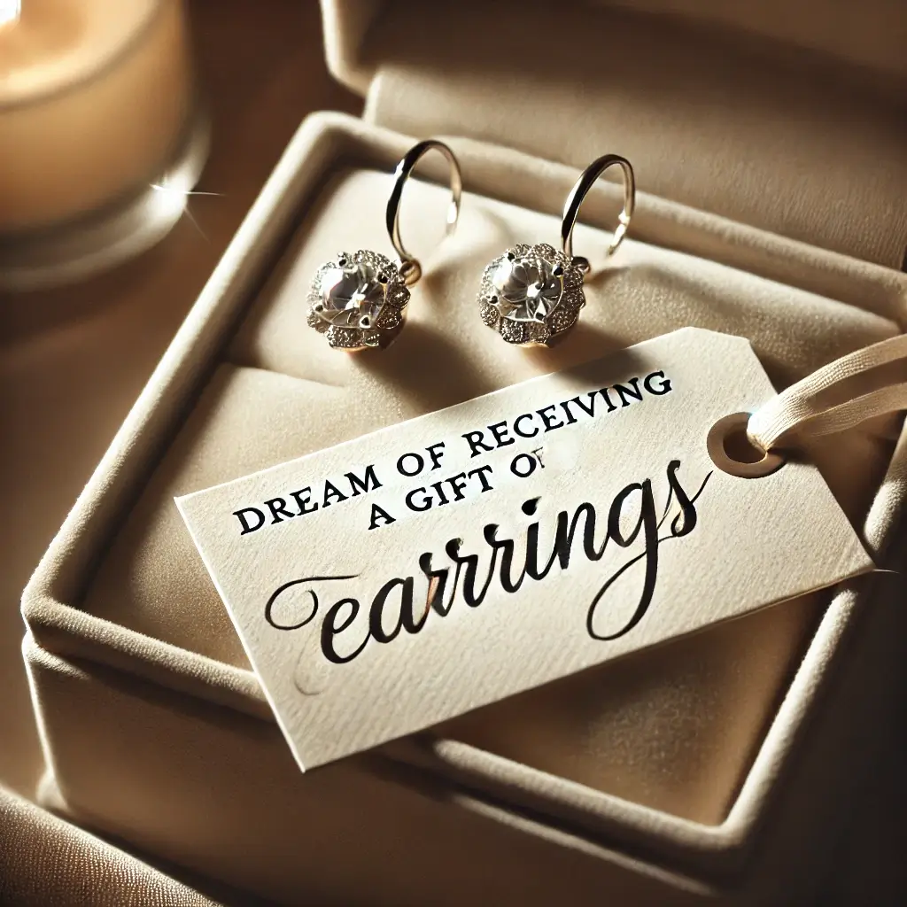 귀걸이선물 받는 꿈