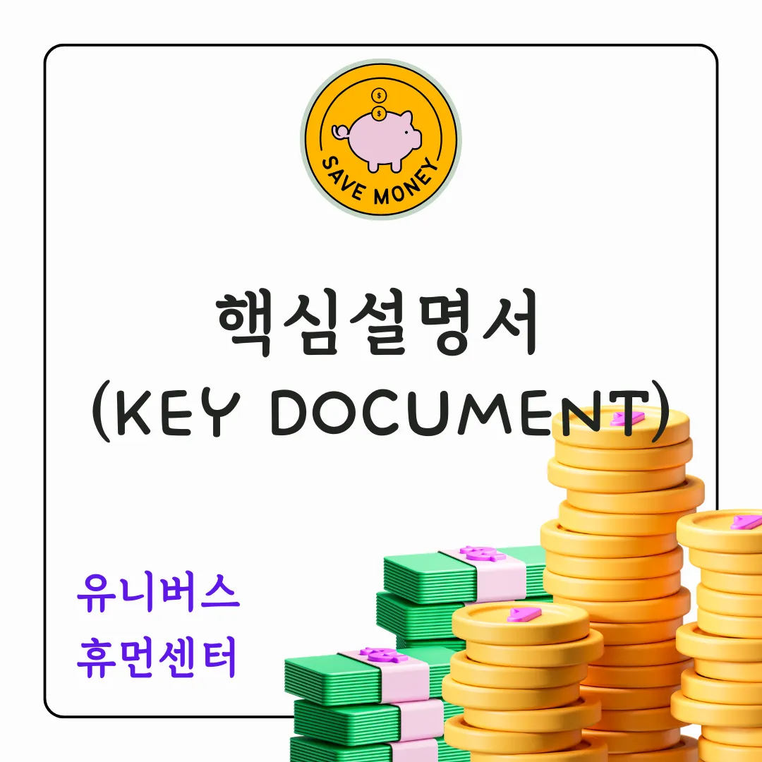 핵심설명서는 금융 상품의 주요 내용과 위험성을 간결하고 명확하게 담아낸 문서로, 소비자들이 상품을 이해하고 비교하는 데 필수적인 도구입니다.