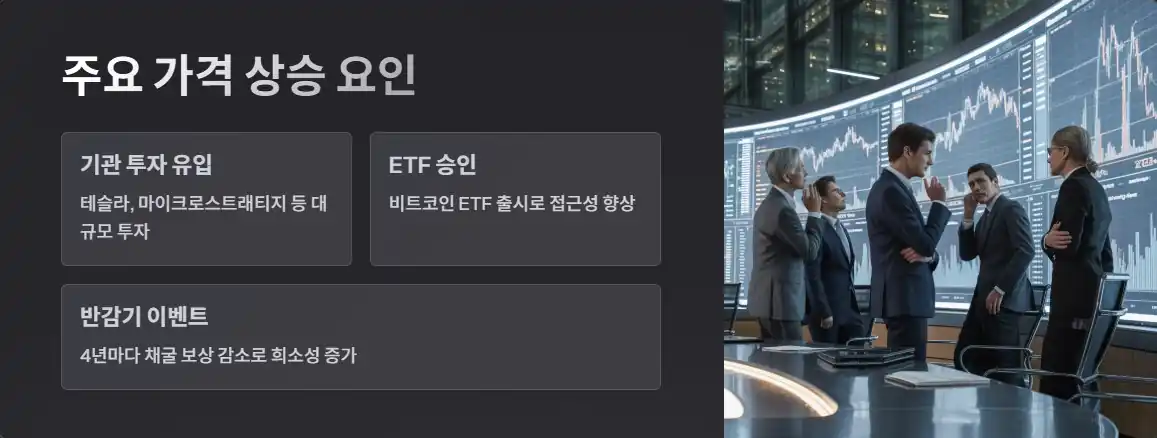 비트코인 상승 요인