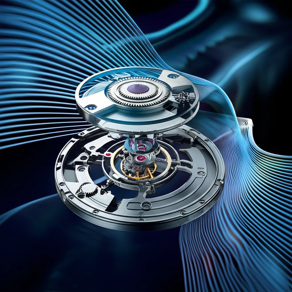 밸런스 휠 메커니즘과 시계 정밀도 결..