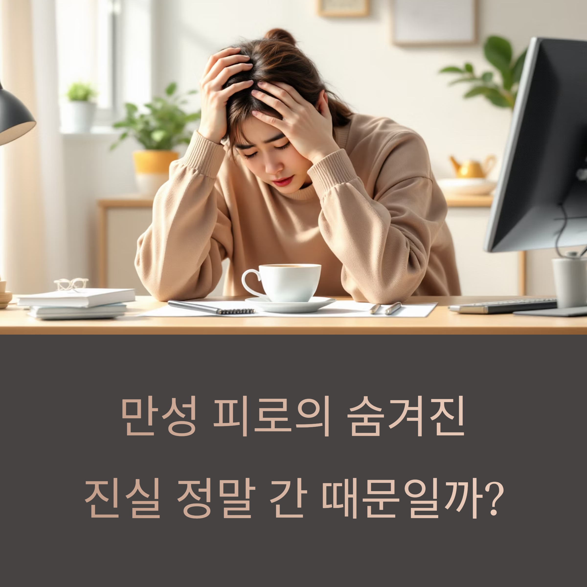 만성 피로의 숨겨진 진실 정말 간 때문일까?