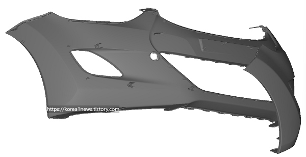 완료된 역설계 데이터. 뒷