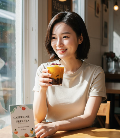 호박팥차 카페인 있을까?