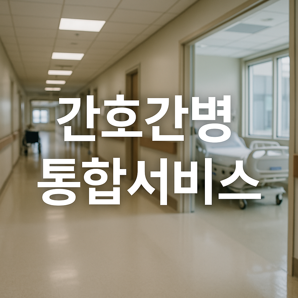 환자와 보호자가 꼭 알아야 할 간호간병통합서비스 입원조건|대상자 자격과 신청절차