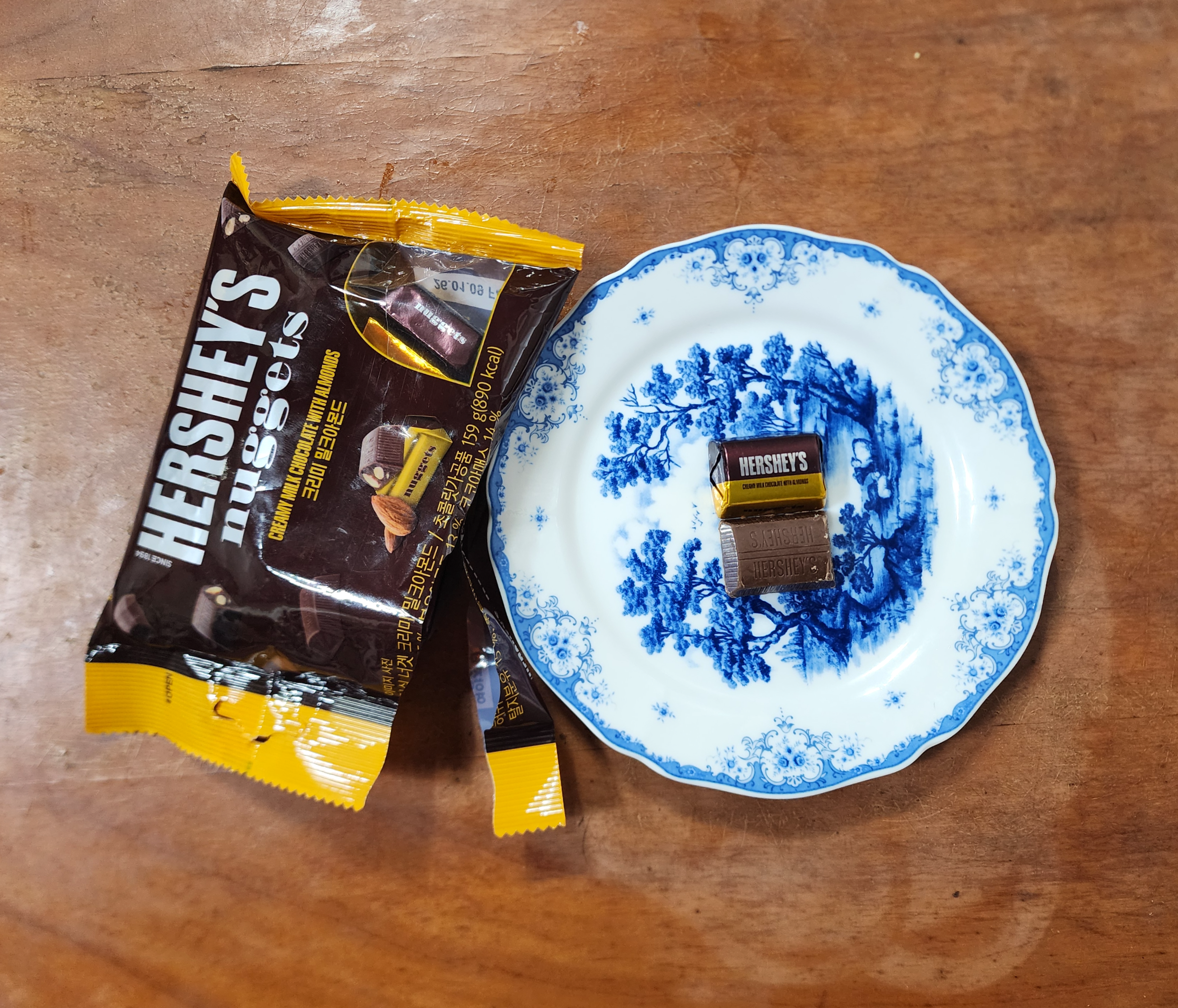 허쉬너겟크리미밀크아몬드