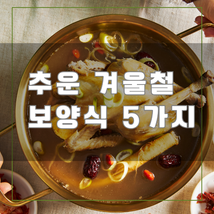 겨울철 보양식 5가지
