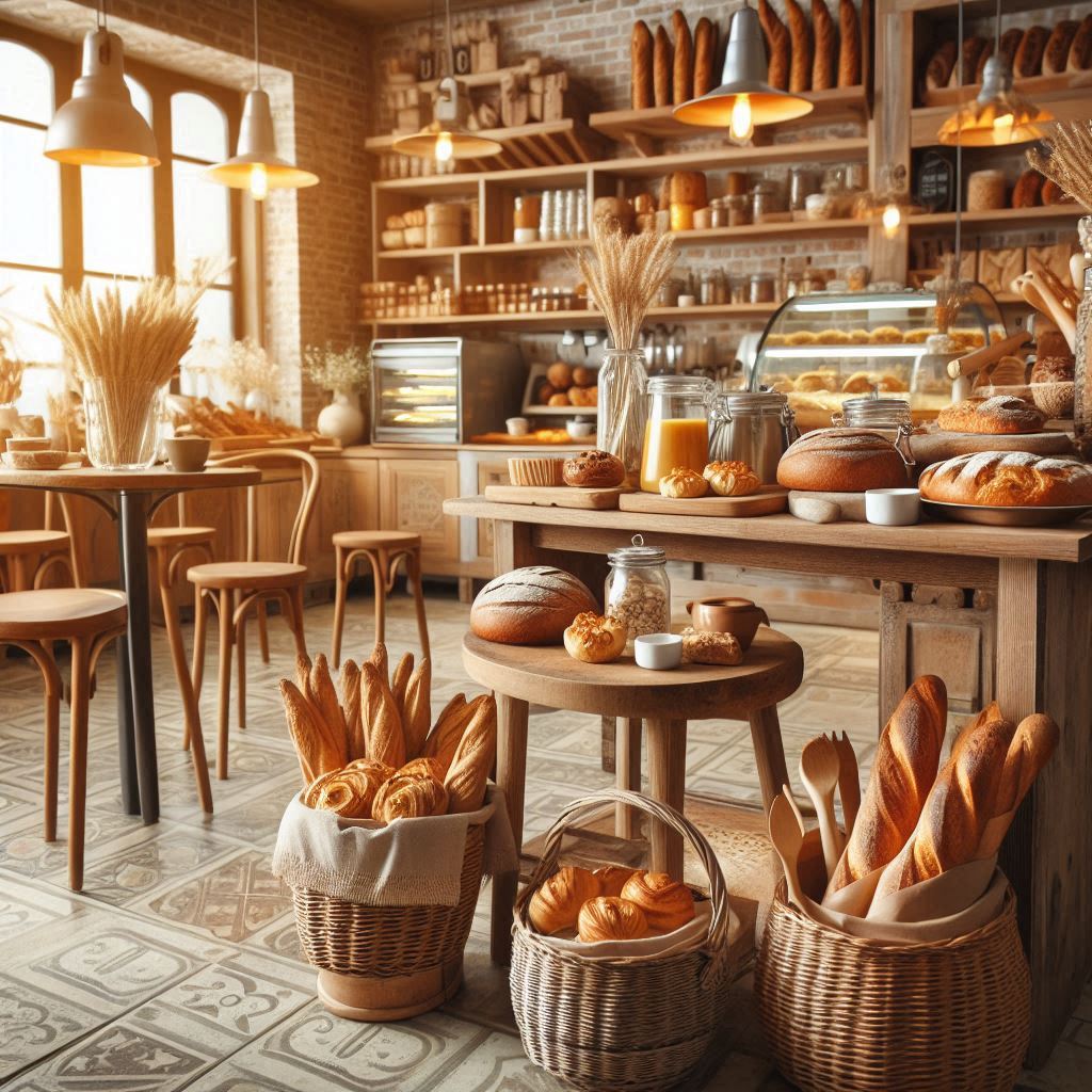 베이커리 배경