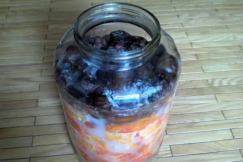 감식초-담그기-담그는법-만드는법-거르기-초산발효-알코올발효-숙성