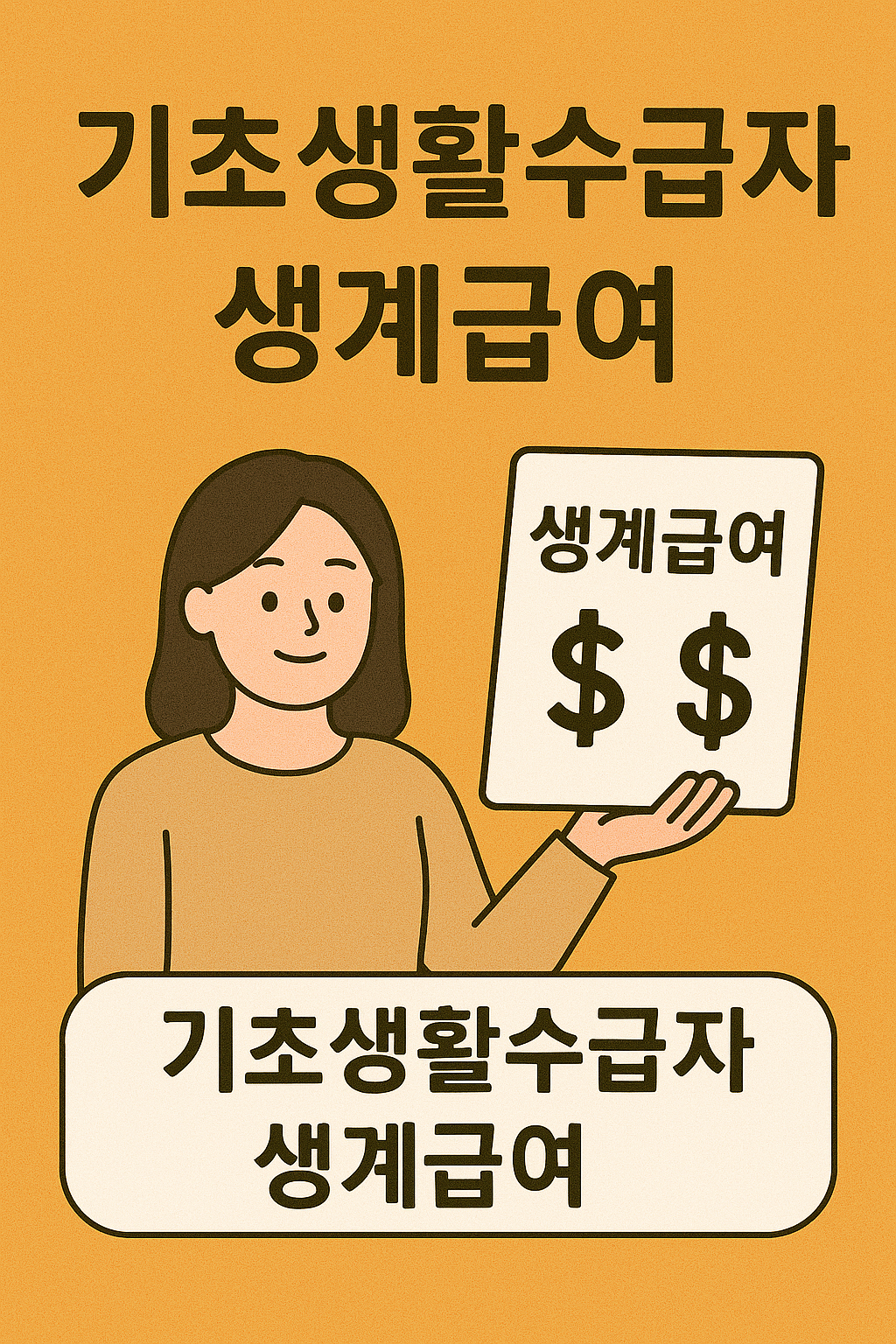 기초생활수급자 생계급여 2025년 인상｜지원금액·기준중위소득·지급대상