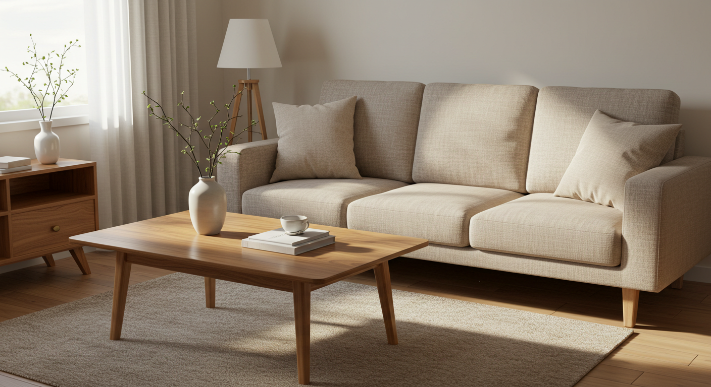 패브릭 소파 &amp; 거실 인테리어