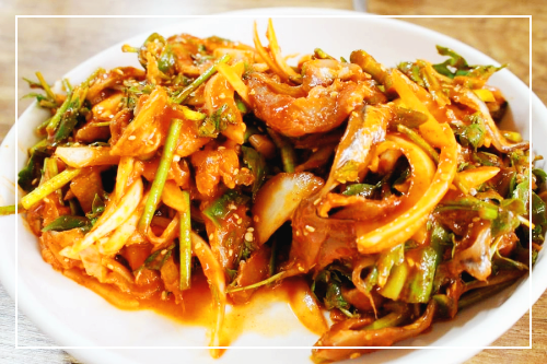멸치회무침