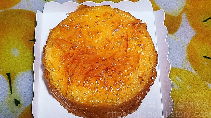 베즐리-오렌지-스폰지케이크