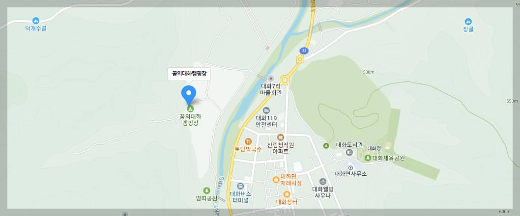 평창더위사냥축제 오는길