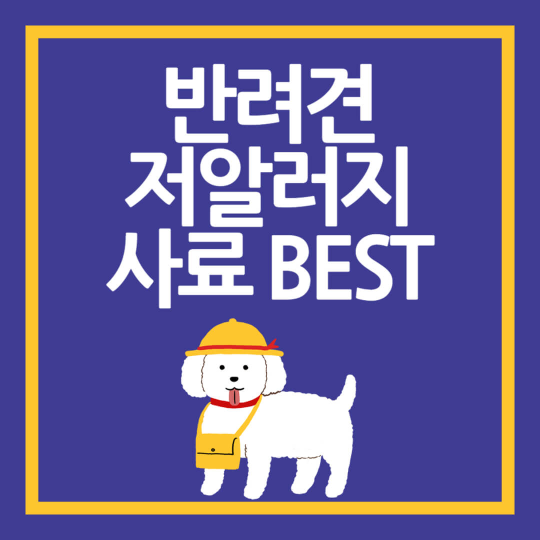 저알러지 사료