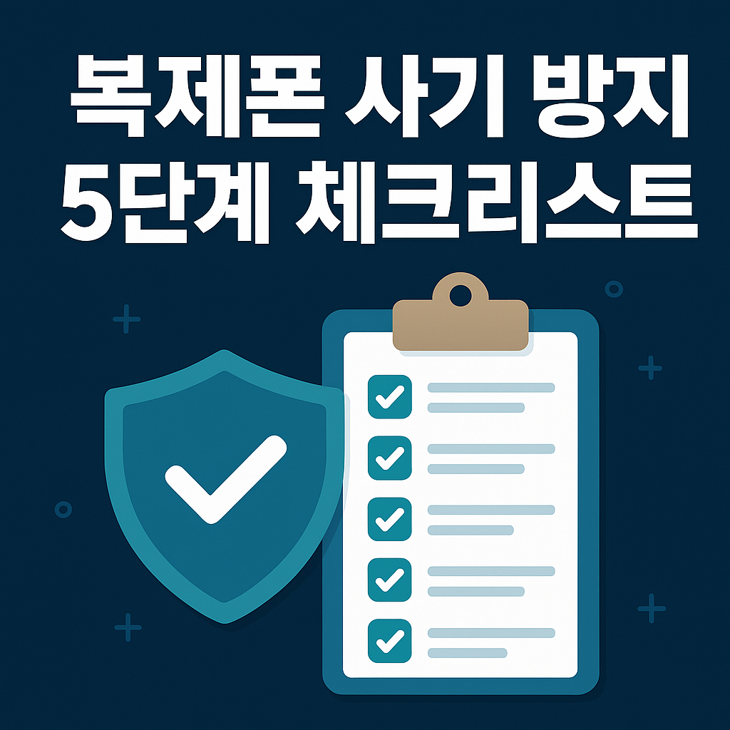 복제폰 사기