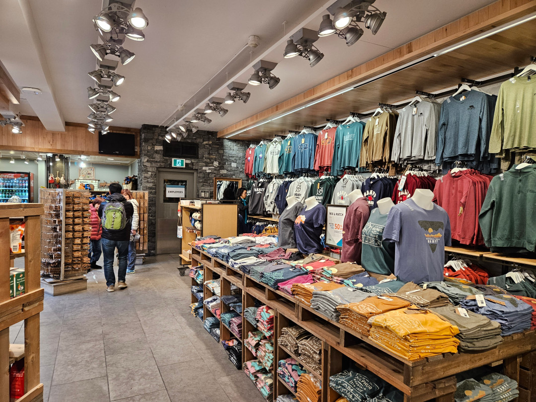 밴프 곤돌라 굿즈샵