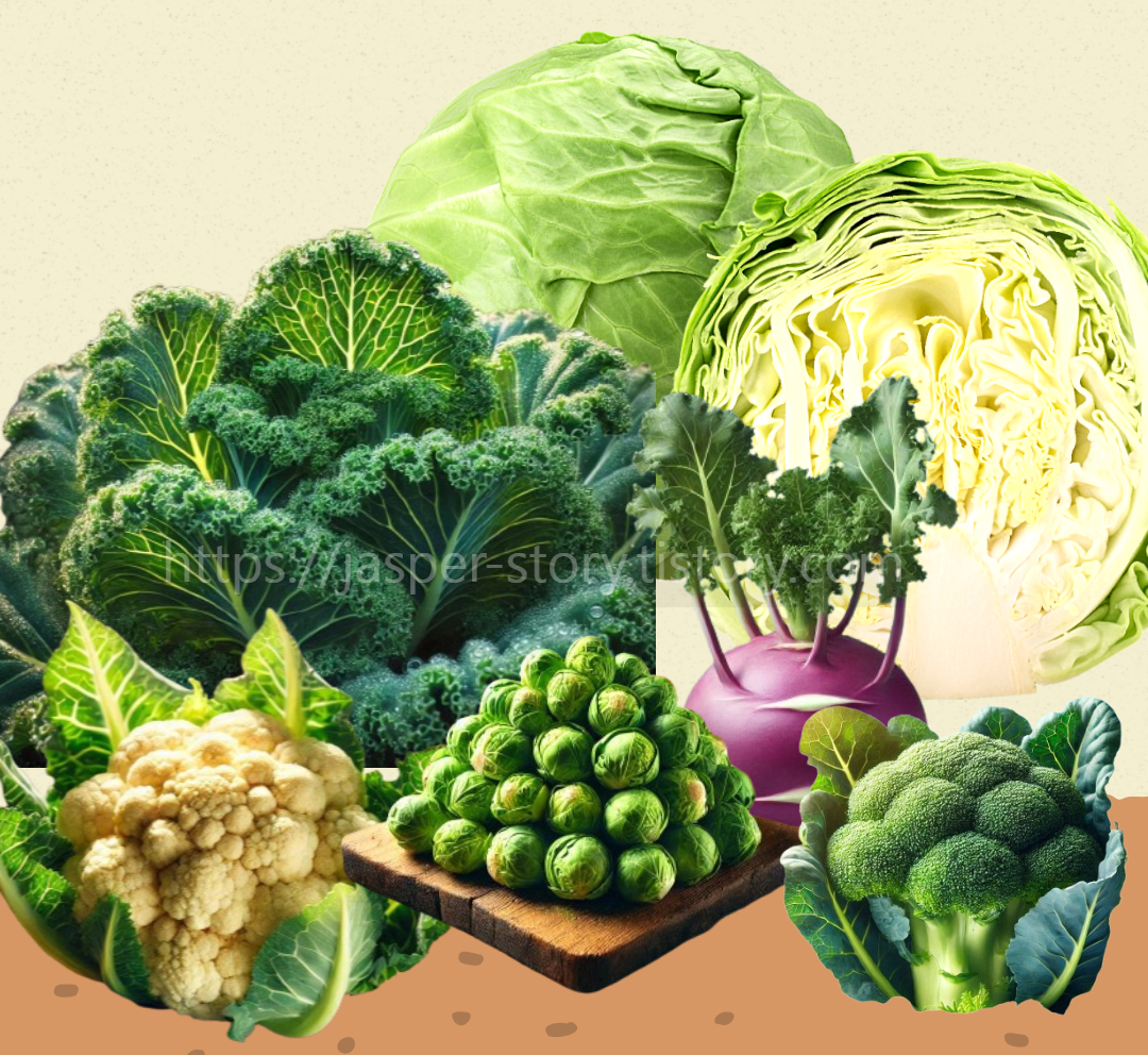 양배추,콜리플라워,브로콜리,케일,콜라비, 방울양배추