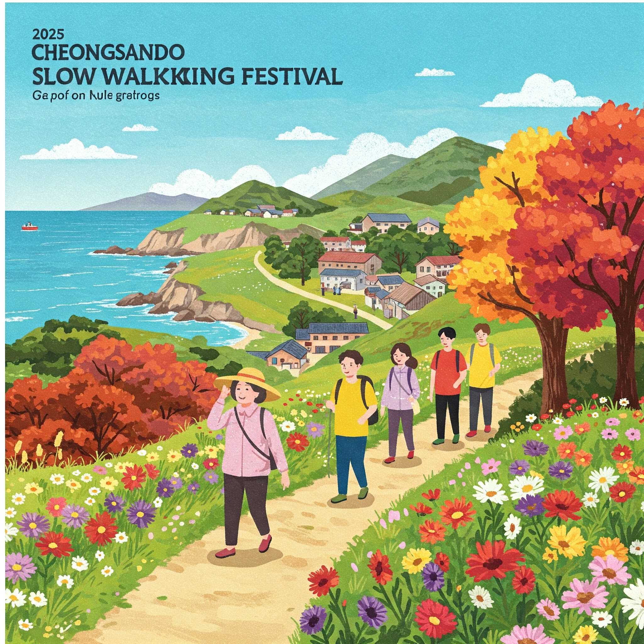 청산도슬로걷기축제 날씨 &amp; 복장 가이드! 계절별 추천 옷차림 &amp; 준비물 리스트