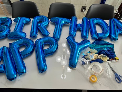 생일파티알파벳사진