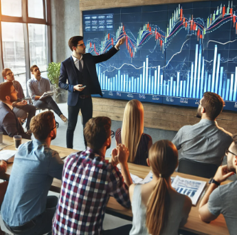 공부하는 학생들