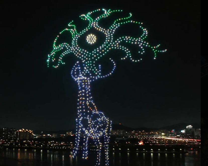 서울 뚝섬 한강공원 드론쇼, 2025 관련사진