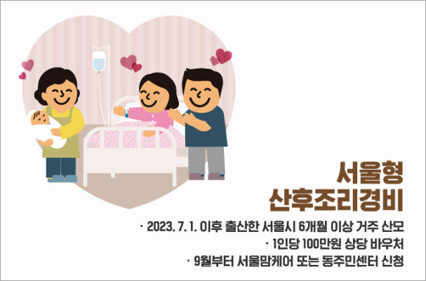 서울형 산후조리경비