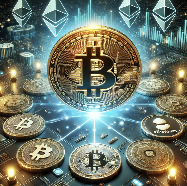 암호화폐 시장 사진