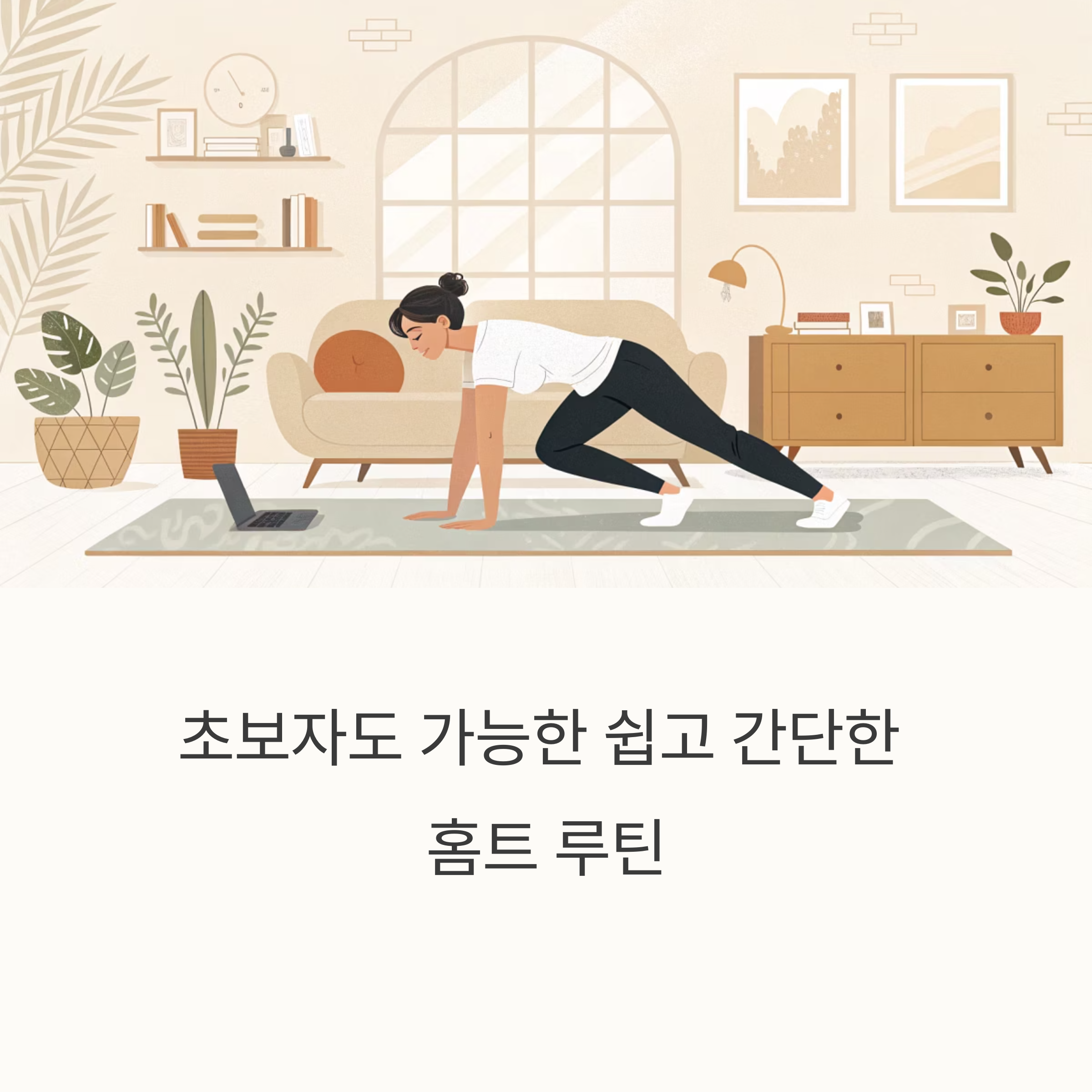 홈트 루틴