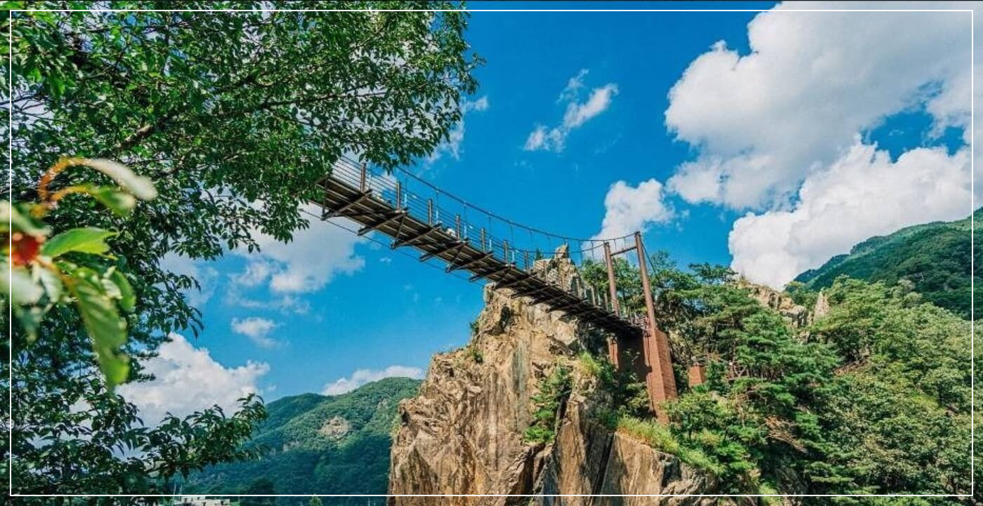 충주 가볼만한곳 베스트10 수주팔봉 출렁다리
