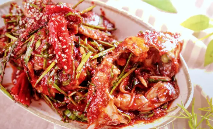 소문의맛집 양념게장 간장게장과 새우장에 크게 밥 한 술 시원한 게국지 한 입 태안 안면도 맛집 추천