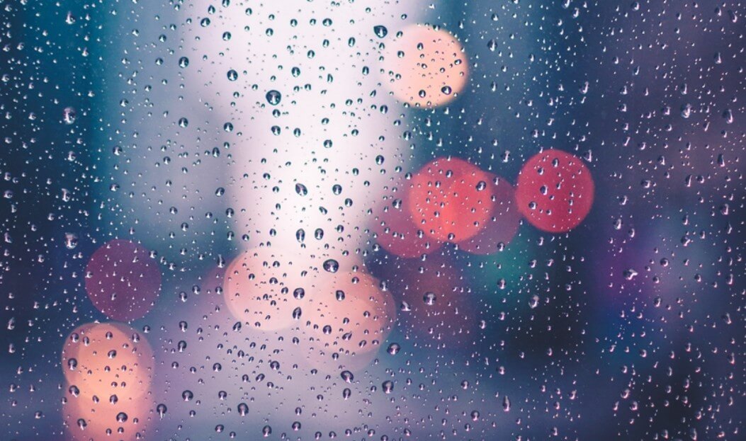 비오는날-인사말