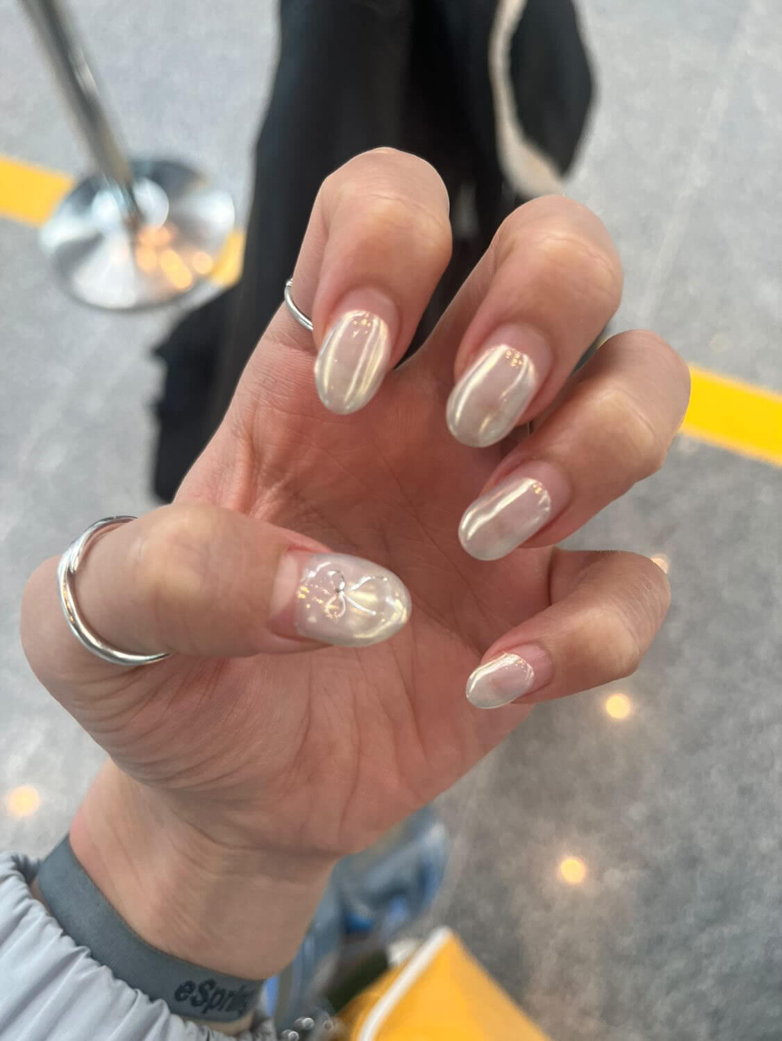 동탄 네일, 단정 웨딩네일