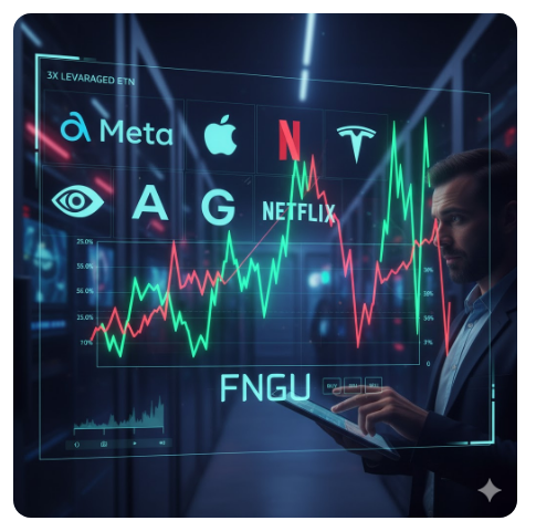 FNGU 빅테크 시장에 3배 레버리지