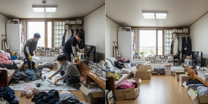 구례 고독사청소중