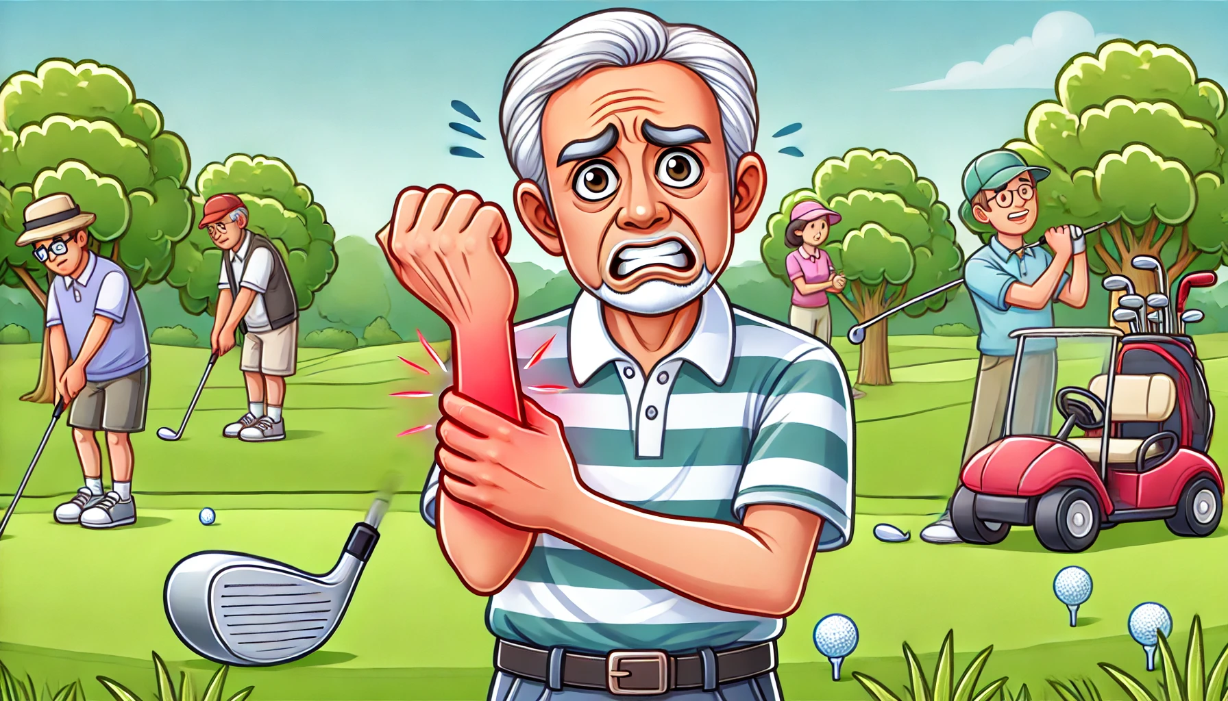 파크골프에서-자주-발생하는-부상:-파크골프-인기-급증,-부상주의가-필요합니다