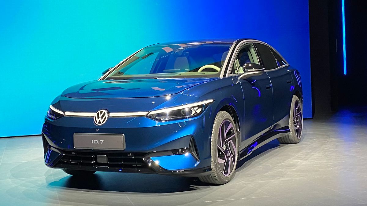 폭스바겐 플래그십 순수 전기 세단 'ID.7'