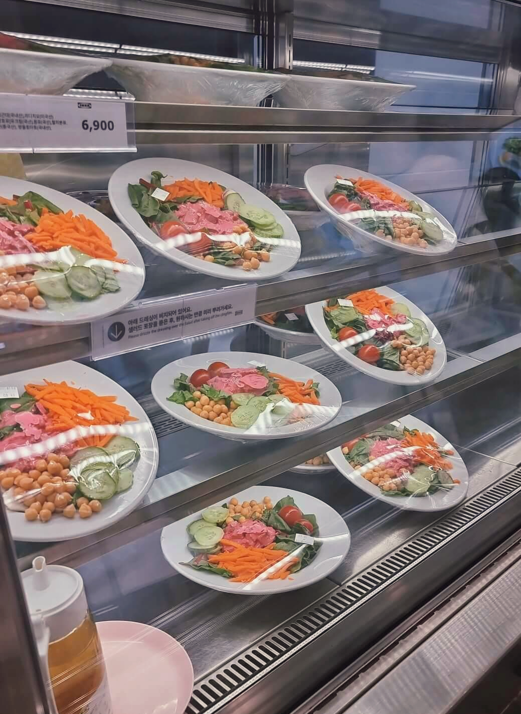 이케아 레스토랑 단품 메뉴 연어샐러드