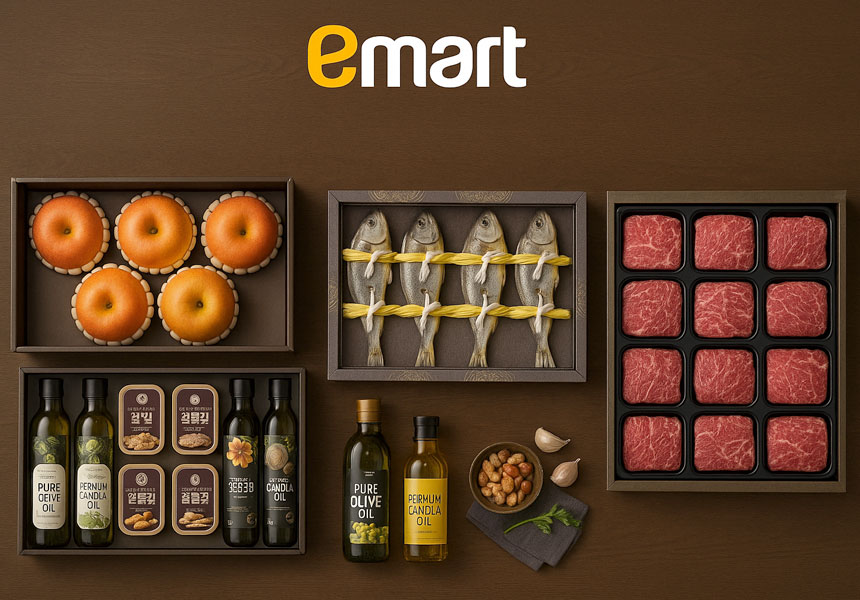 이마트 추석 선물세트 사전예약 최대 50% 할인 프로모션 이미지