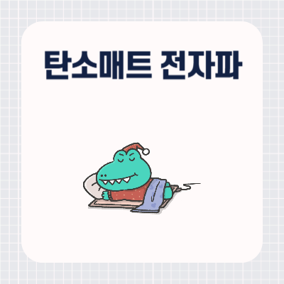 탄소매트 전자파