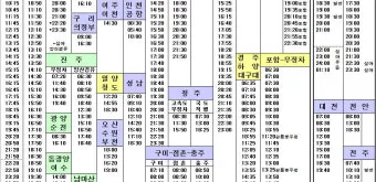 울산시외버스터미널 시간표 예매 조회 실시간 정리_35