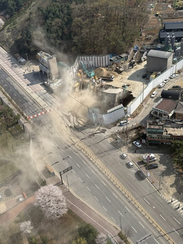 싱크홀 전조 증상