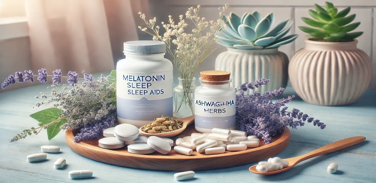 불면증 개선을 위한 자연적 방법: 멜라토닌, 아슈와간다, 마그네슘