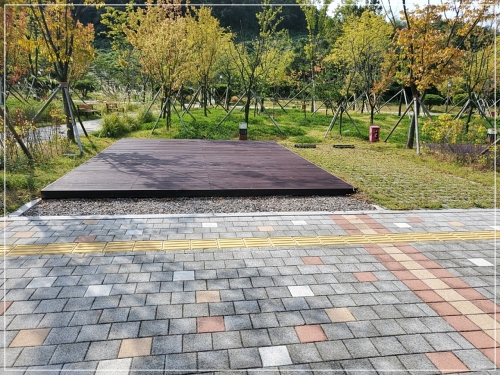 청라해변공원캠핑장-데크