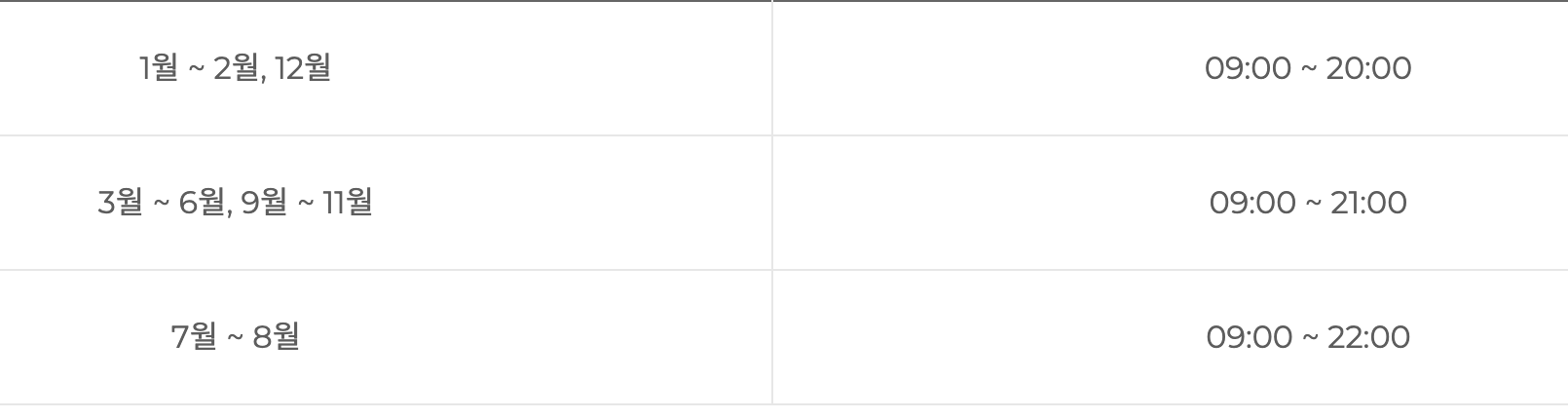 운영시간