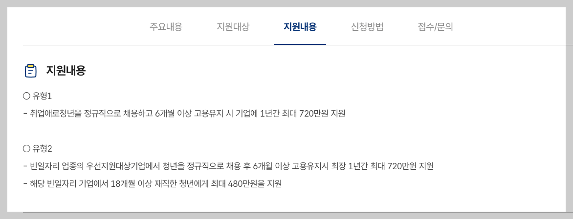 2025년 청년일자리도약장려금 신청, 지원대상 등 총정리